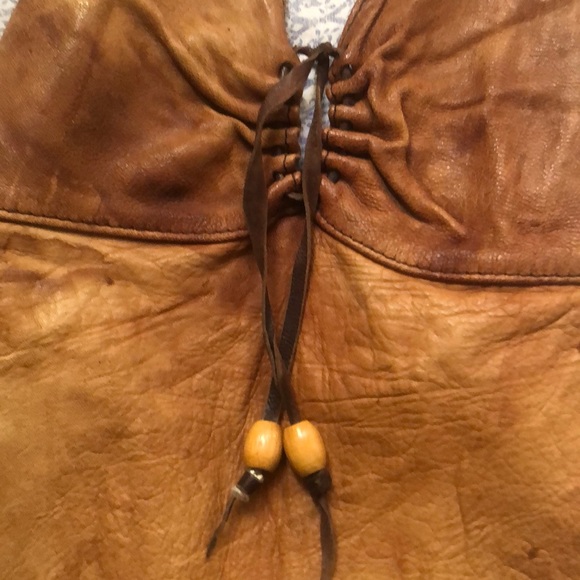 Genuine Leather One of a Kind Top